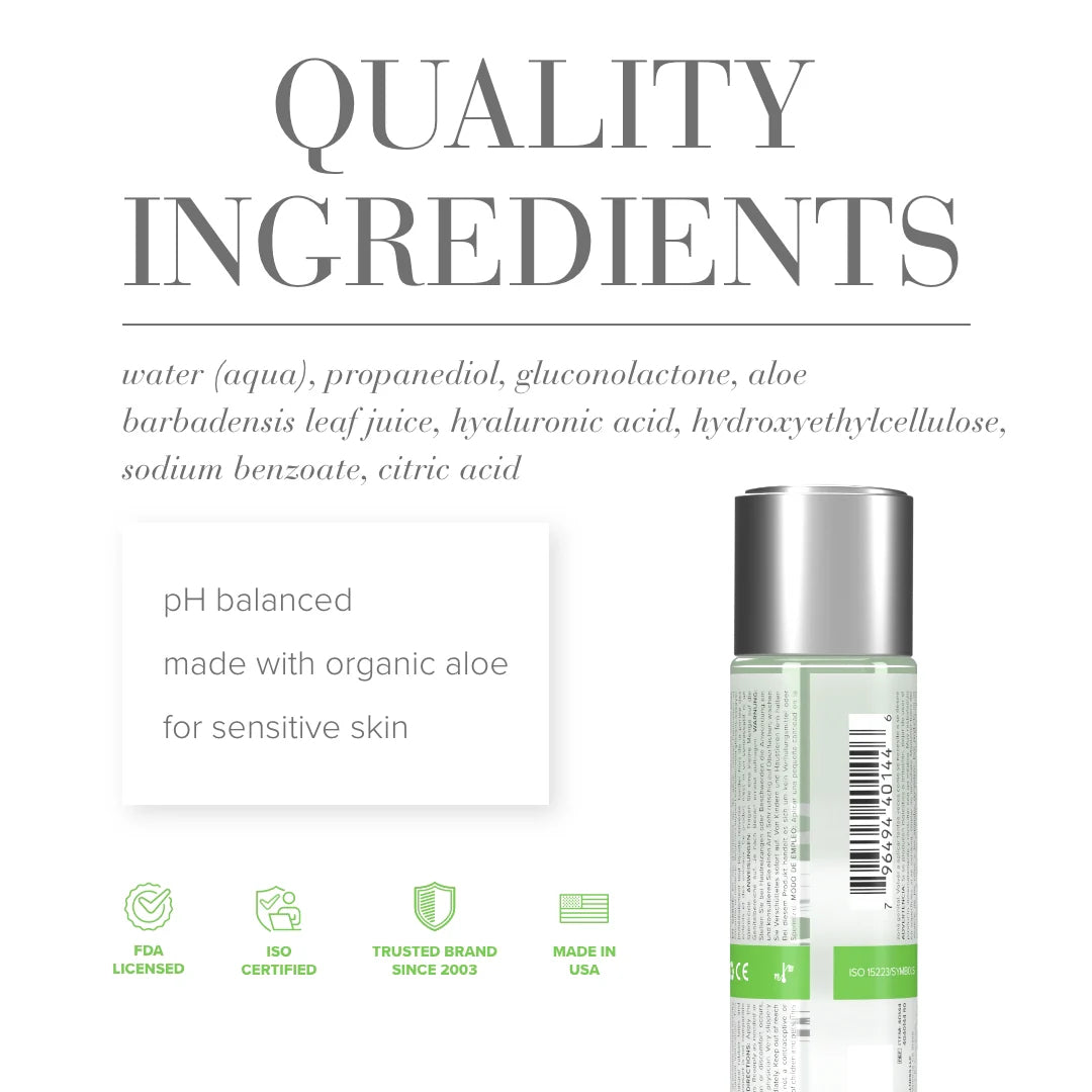JO Aloe PH-balanced Water-based Personal Lubricant - 120ml