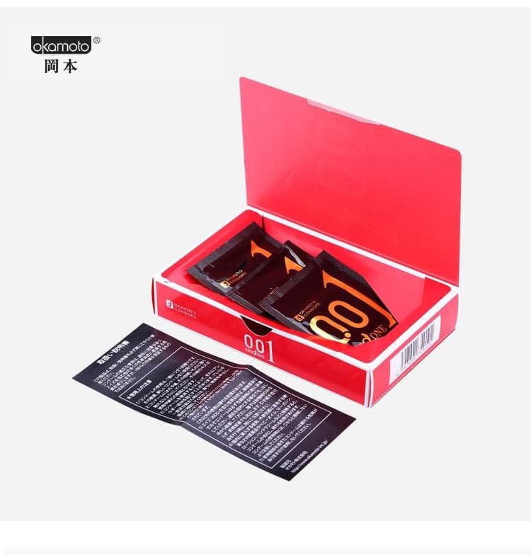 Okamoto 0.01 Ultra-Thin Condoms (3/Pack)