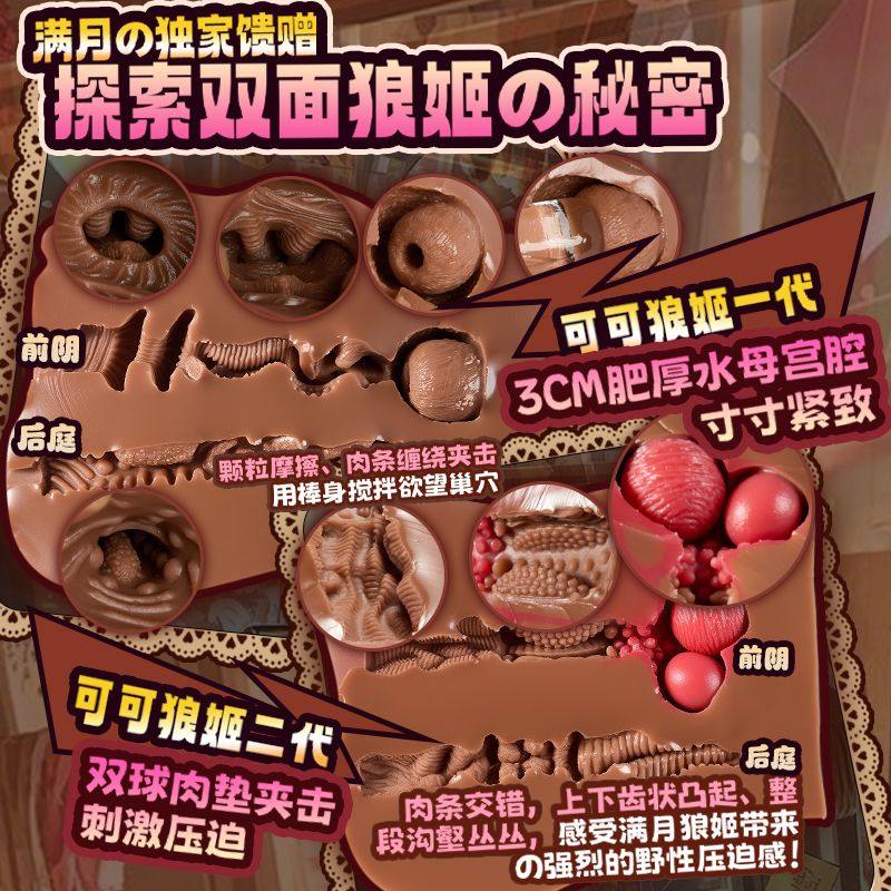 COC Cocoa Wolf Hip Masturbator - 2.9kg / 3.5kg - Onahole World
