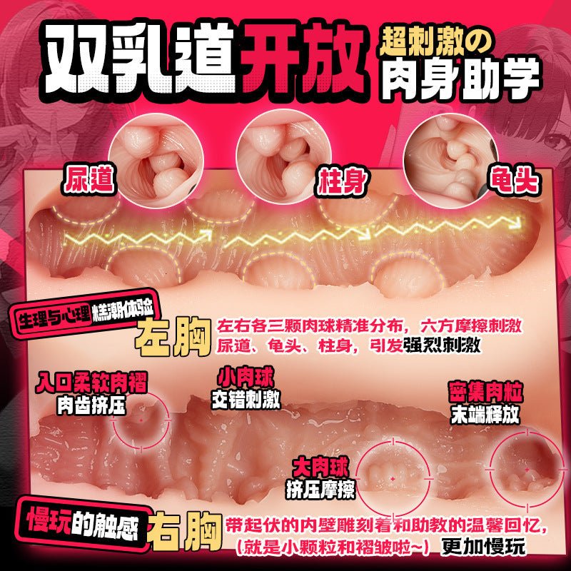 COC Kamishiro Kiriko Bust Masturbator - 3.96kg - Onahole World