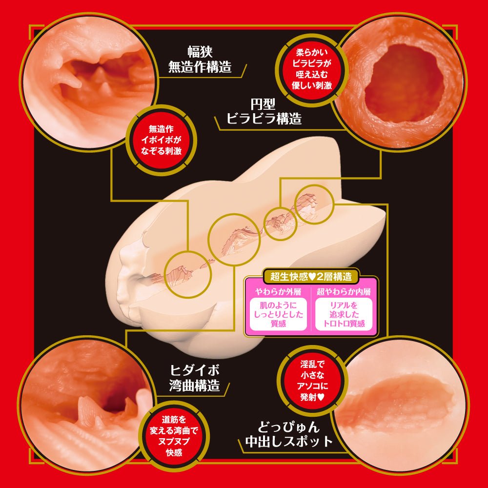 HATOPLA Japanese Real Hole 生 - Nana Yagi - Onahole World