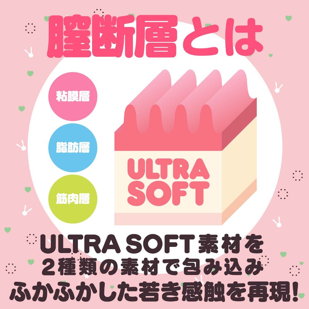 HATOPLA Raw HON - MONO Layered Real - Feel Ultra Soft Onahole - 2 Options Available - Onahole World