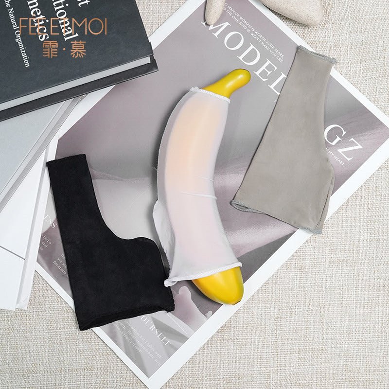 High - Density Glossy Stroker - Egg - Enclosing Design with Open Tip - Onahole World