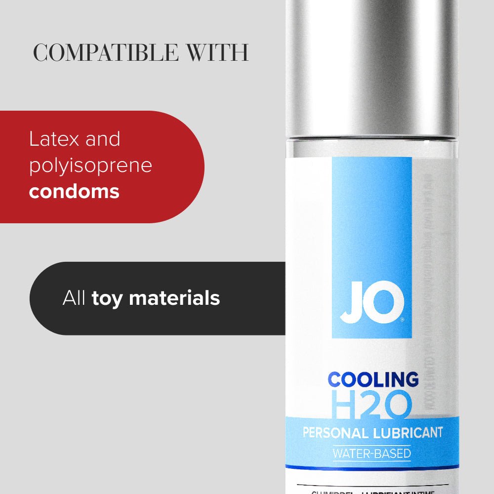 JO H2O Cooling Personal Lube - 4oz/120ml - Onahole World