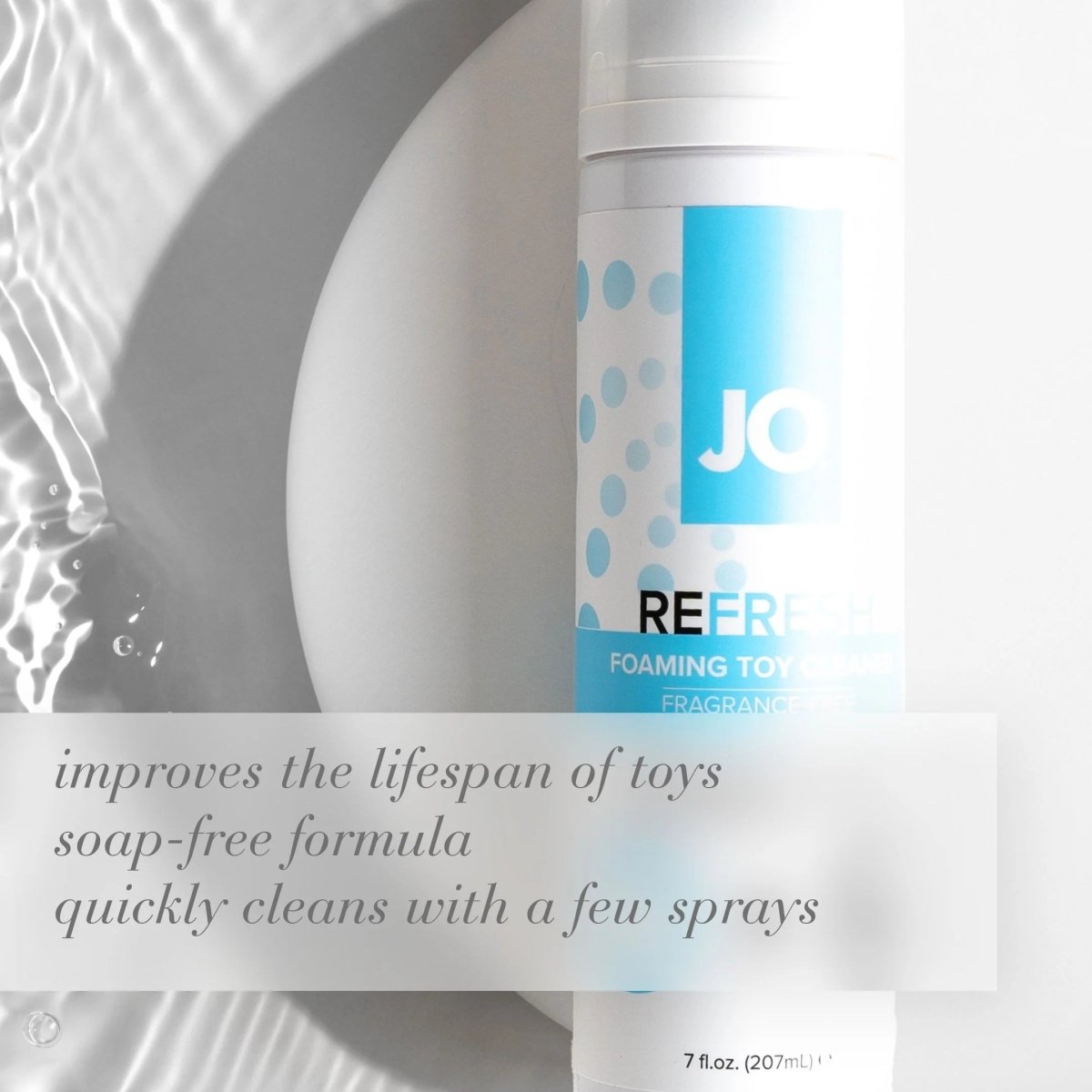 JO Refresh Foaming Toy Cleaner - Onahole World