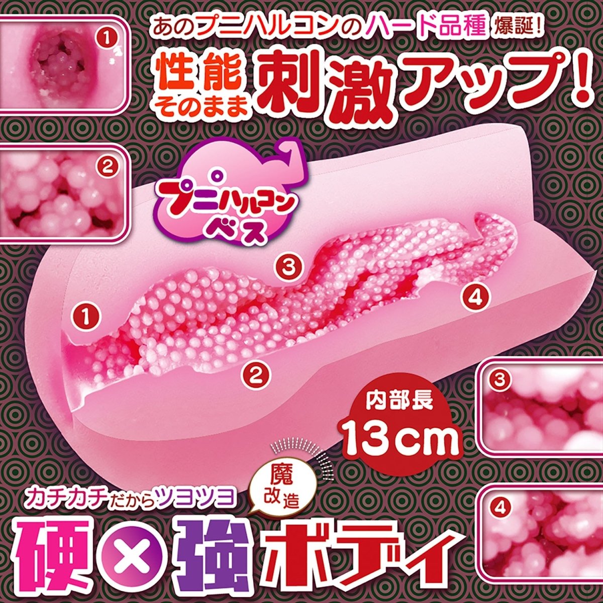 Magic Eyes Fuwatsubu Mellow Bit - Chilling Spiral Orb Onahole - 2 Options Available - Onahole World