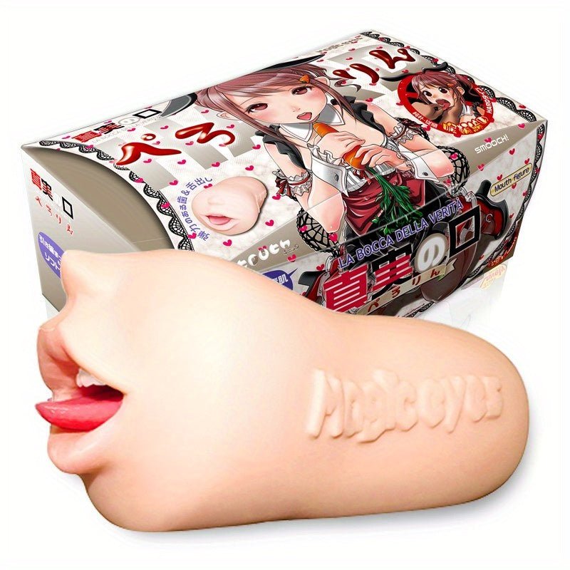 Magic Eyes Mouth Of Truth Onahole, La Bocca Della Verita, Realistic Oral Masturbator, Vacuum Suction, Next - level Oral Pleasure, Mimic a Real Mouth Feel - Onahole World