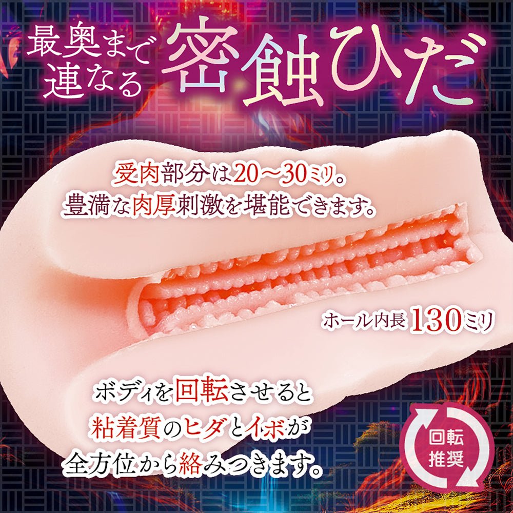 NOTOWA Hou - Shoku Bazaar Corrosive Grip Rotating Onahole - Onahole World