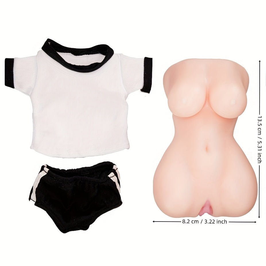 NPG Adorable Young Beauty Onahole - Flashback Edition, Japanese Clothed Mini TPE Masturbator, Mini Full Body Stroker With Strong Stimulation For Pleasure With Realistic Vagina Detail, No Battery Required, Pocket Puxxy Toy For Men - Onahole World