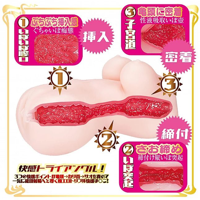 NPG AV Star Mini Masterpiece Onahole - Rima Arai, Japanese AV Star Mini TPE Masturbator, Perfect Replica Of Rima Arai Curvy Body, Strong Stimulation for Pleasure with Realistic Vagina Detail, No Battery Required, Pocket Puxxy Toy for Men - Onahole World