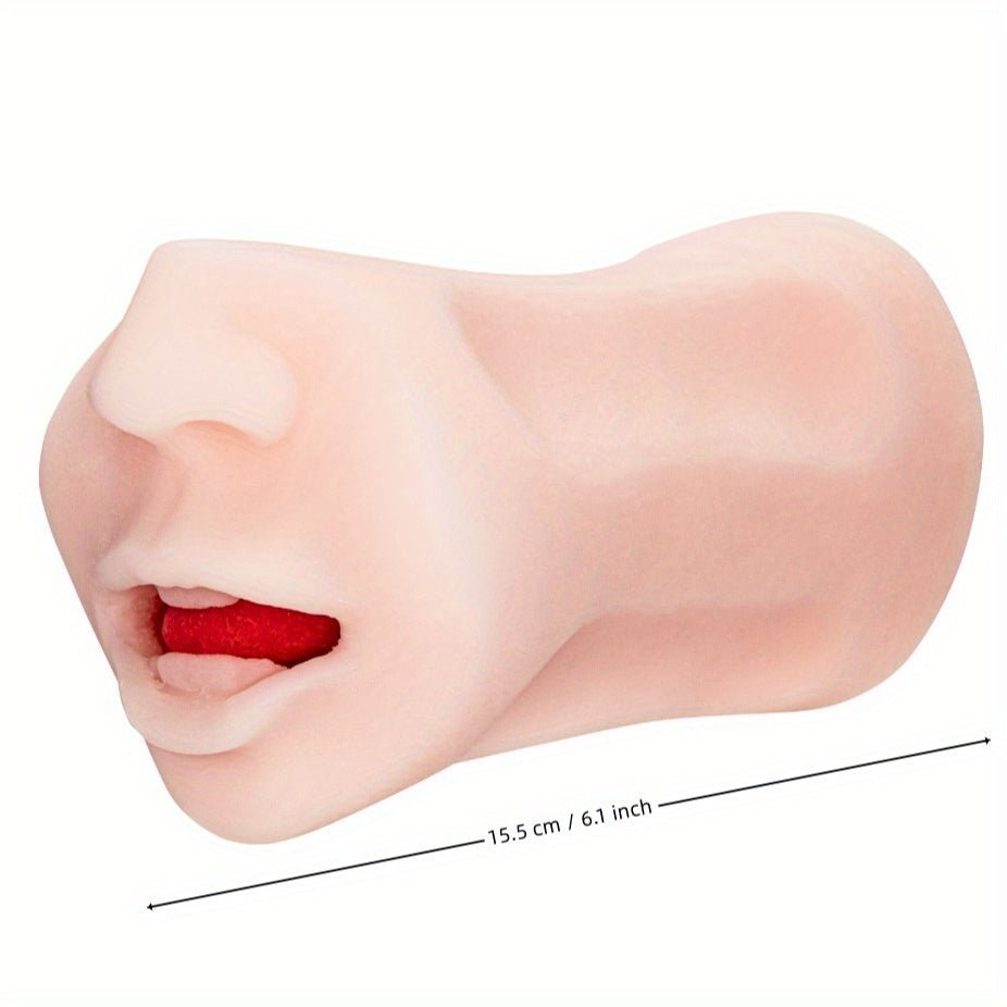 NPG Deep Throat Vacuum Onahole - Arina Hashimoto, Japanese Oral Masturbator, Realistic Tongue & Throat, Soft Teeth, Premium AV Actress Stroker, Made in Japan - Onahole World