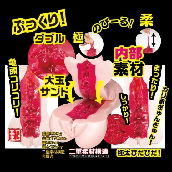 NPG Meiki No Syoumei No. 12 - Eimi Fukada, Male Onahole, Masturbator Cup for Men, Japanese AV Star Stroker, Perfect Replica of Adult Video Actress Eimi Fukada - Onahole World