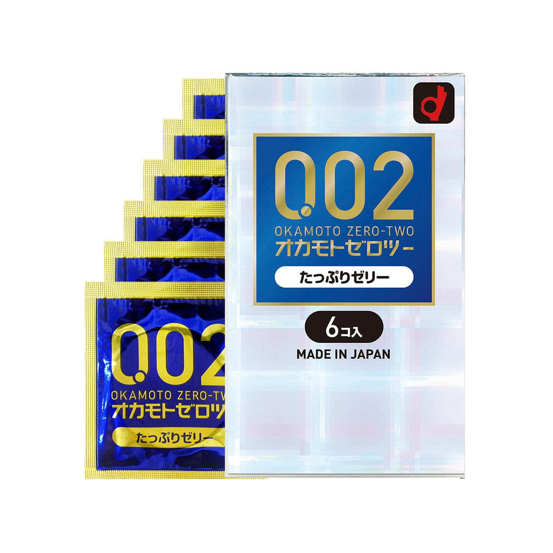 Okamoto 0.02 Ultra - Thin Condoms - Pre - Lubricated (6/Pack) - Onahole World