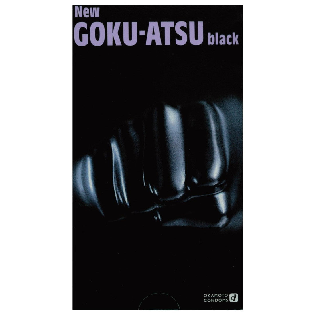 OKAMOTO GOKU - ATSU Black Ultra - Thick Condoms - 2 Options Available - Onahole World