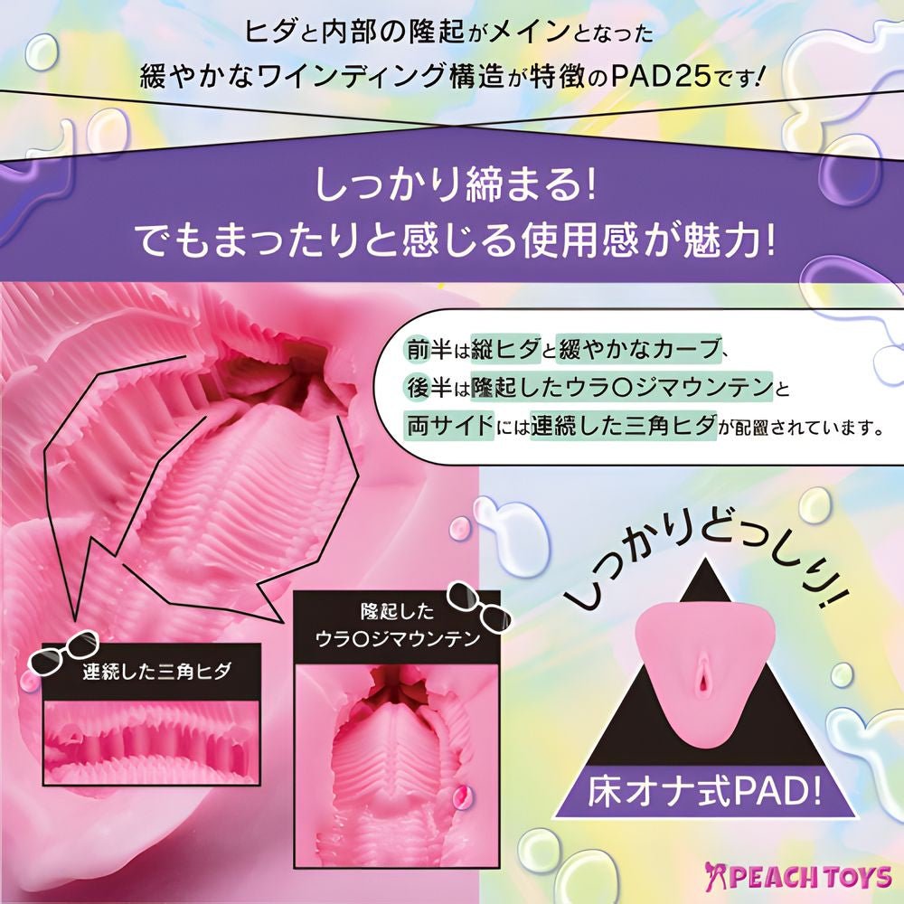 PEACH TOYS PAD25 Large Floor Type Onahole Pad - Onahole World