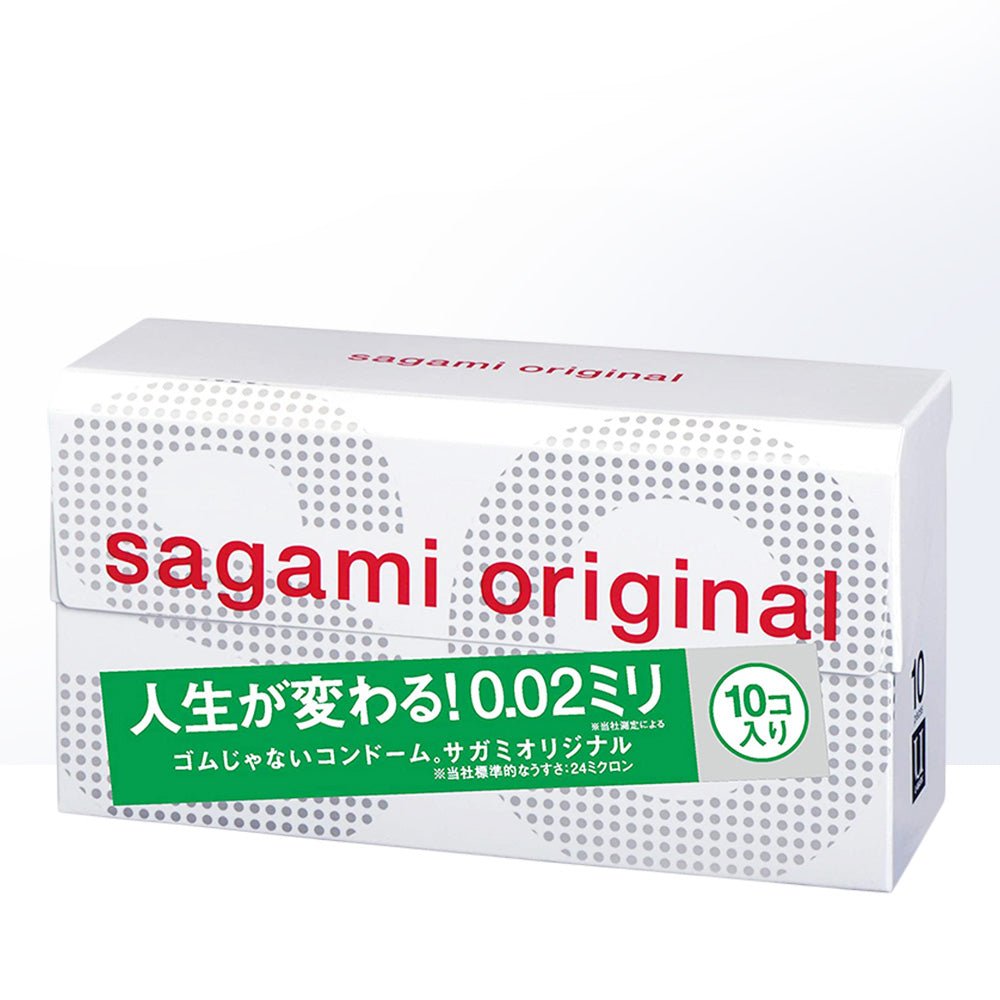 Sagami Original 0.02 Ultra - Thin Condoms - 10/Pack - Onahole World