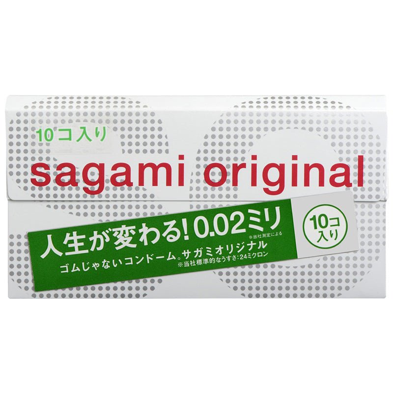 Sagami Original 0.02 Ultra - Thin Condoms - 10/Pack - Onahole World