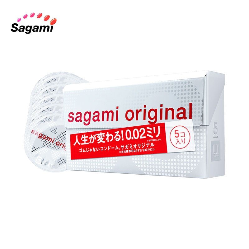 Sagami Original 0.02 Ultra - Thin Condoms - 5/Pack - Onahole World