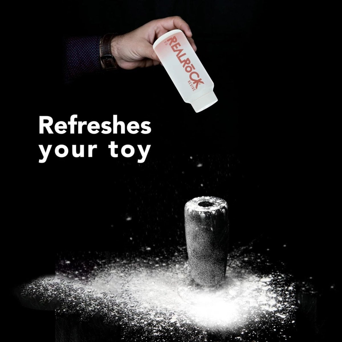 Shots - RealRock - Reviving Toy Powder - 60g - Onahole World
