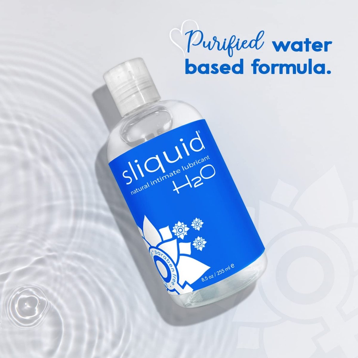 Sliquid Naturals H2O Original Water - Based Lubricant - Onahole World