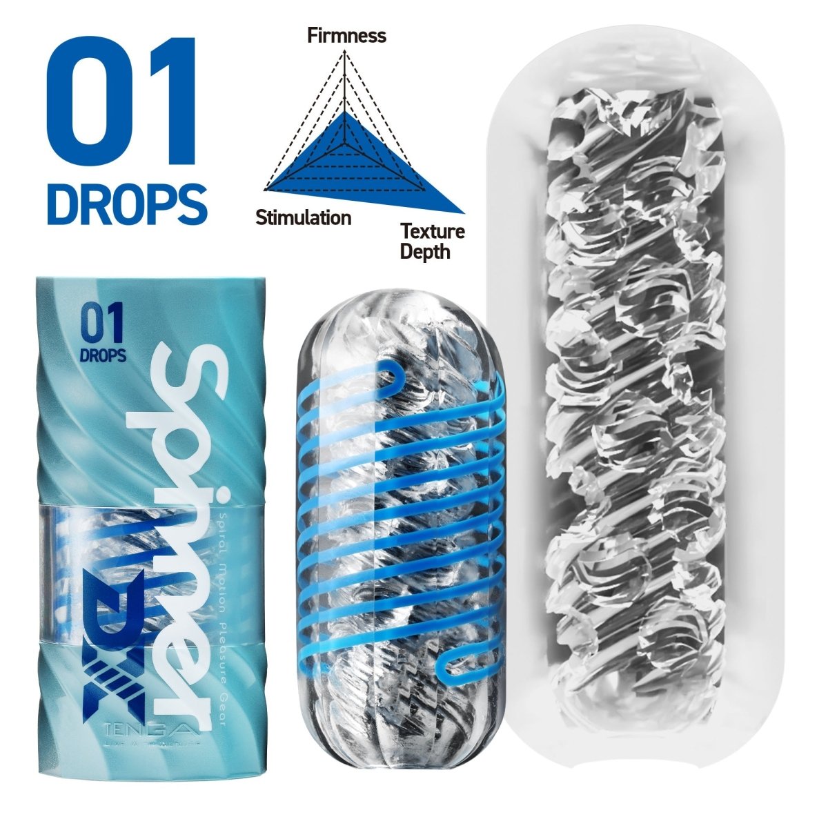 Tenga Spinner DX Series Reusable Twisting Masturbator - Onahole World