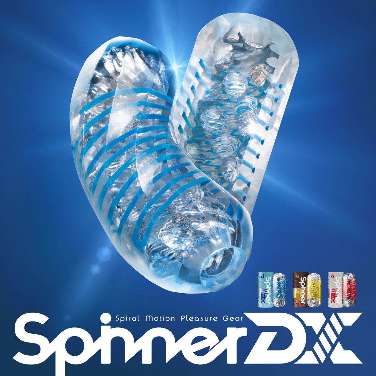 Tenga Spinner DX Series Reusable Twisting Masturbator - Onahole World