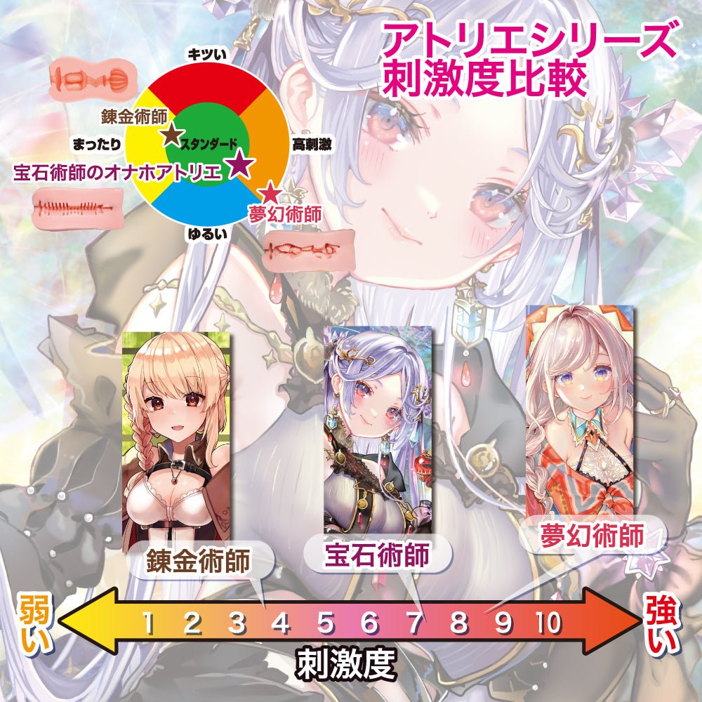 ToysHeart Atelier Onahole 7 - Gemologist - Onahole World
