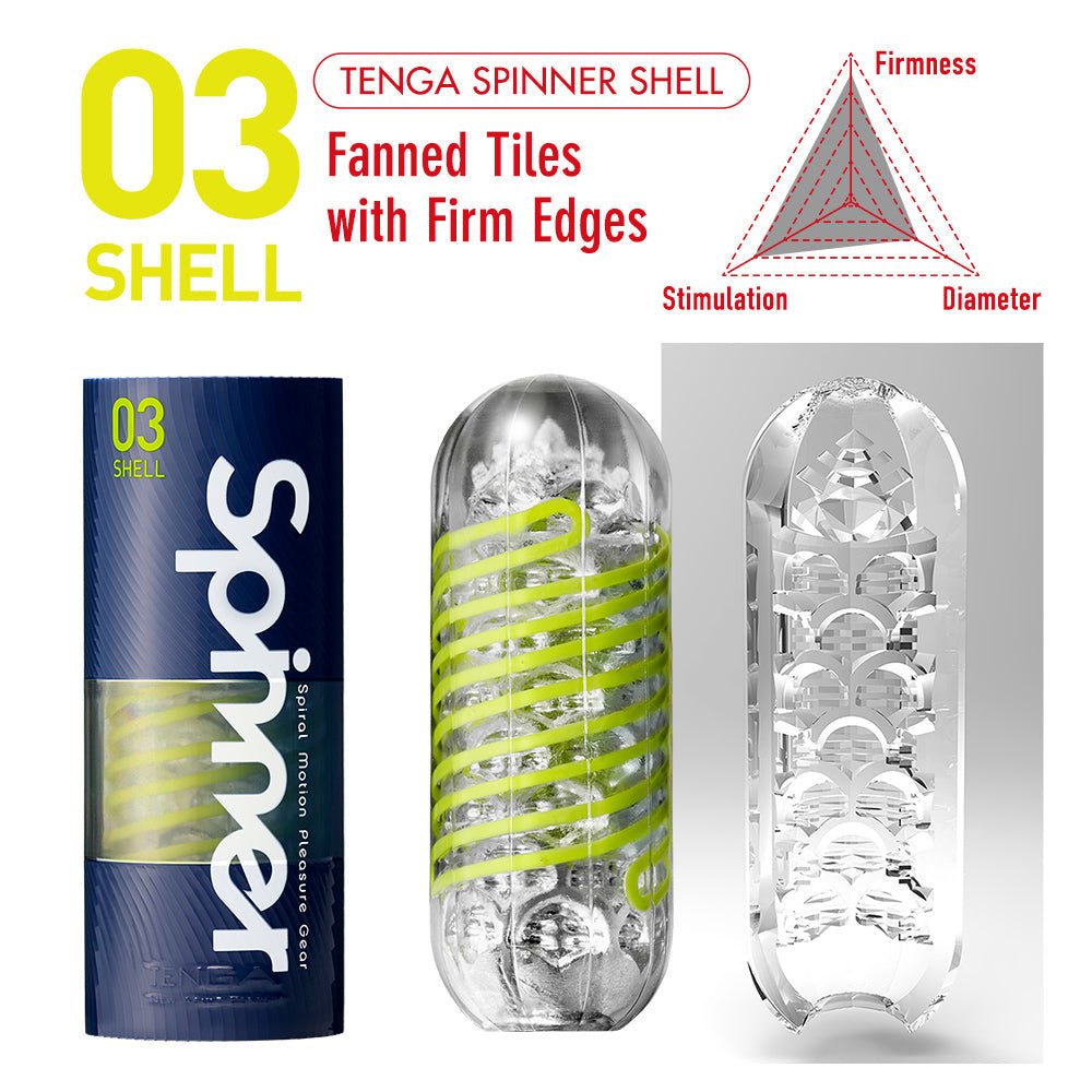 Tenga Spinner Masturbator Series - Onahole World